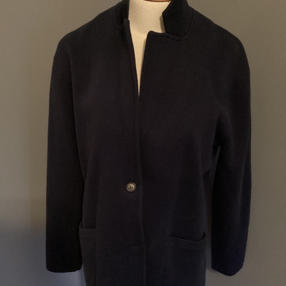 J.  crew navy cardigan sweater. Size X-Large - Picture 1 of 4